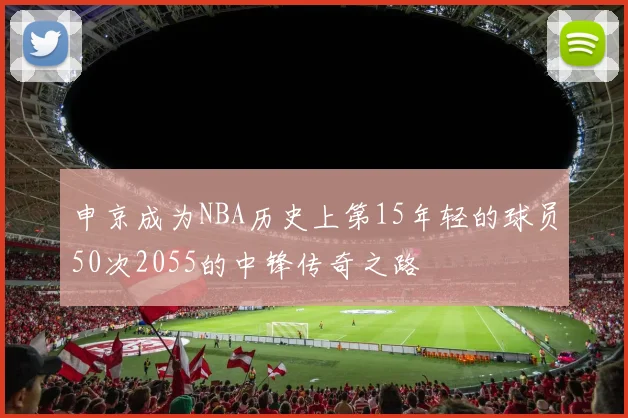 申京成为NBA历史上第15年轻的球员50次2055的中锋传奇之路